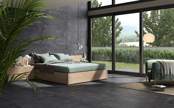 Castelvetro Evolution Black 60x60 cm Naturale R10B