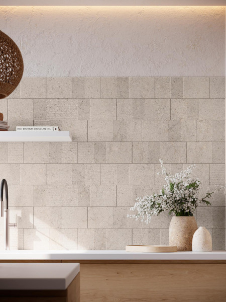 Porcelanosa Block Dorcia Acero 45x120 cm Wandfliese rektifiziert